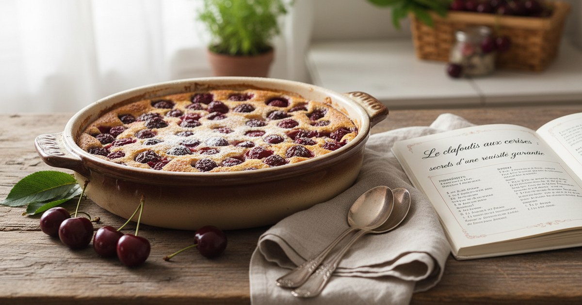 Le clafoutis aux cerises : secrets d’une réussite garantie