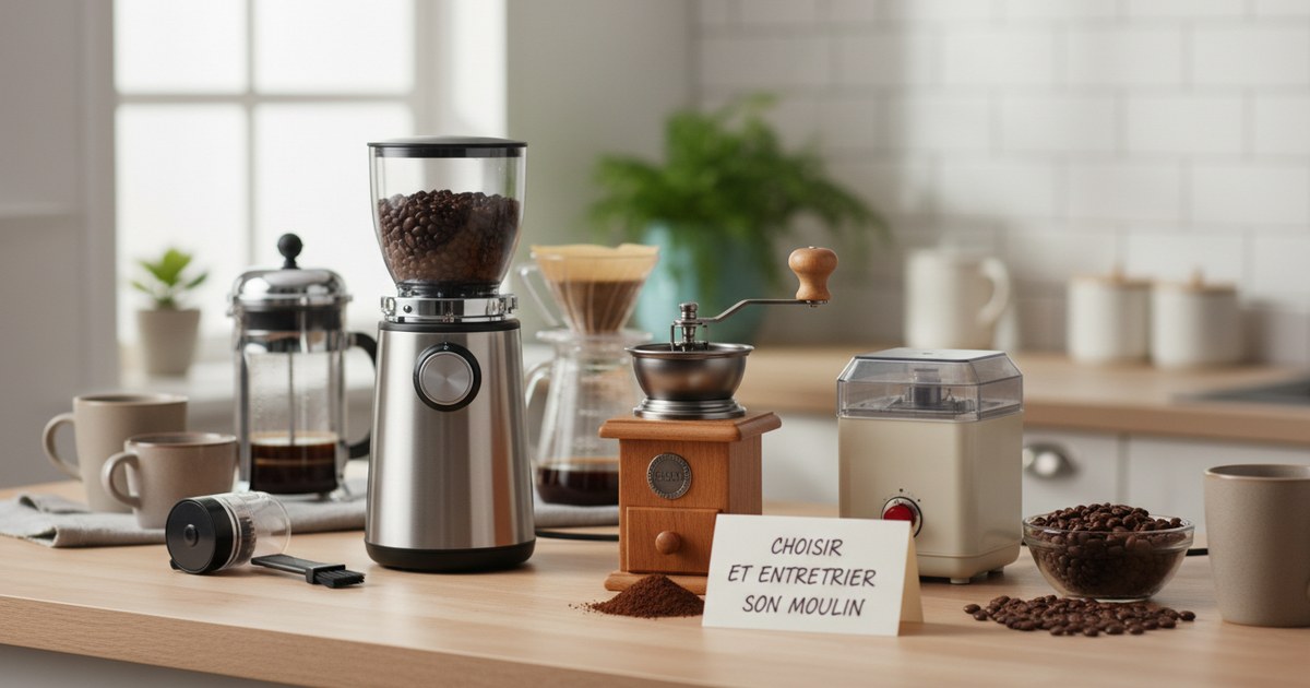 Comment choisir et entretenir son moulin à café
